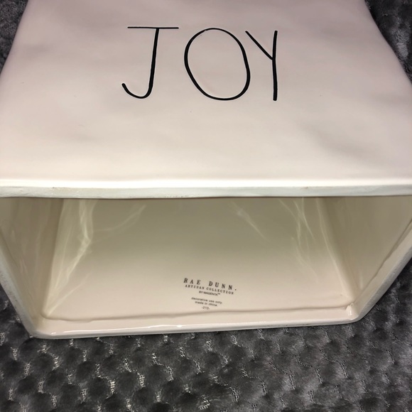 Rae Dunn Large JOY Christmas House - Picture 4 of 5